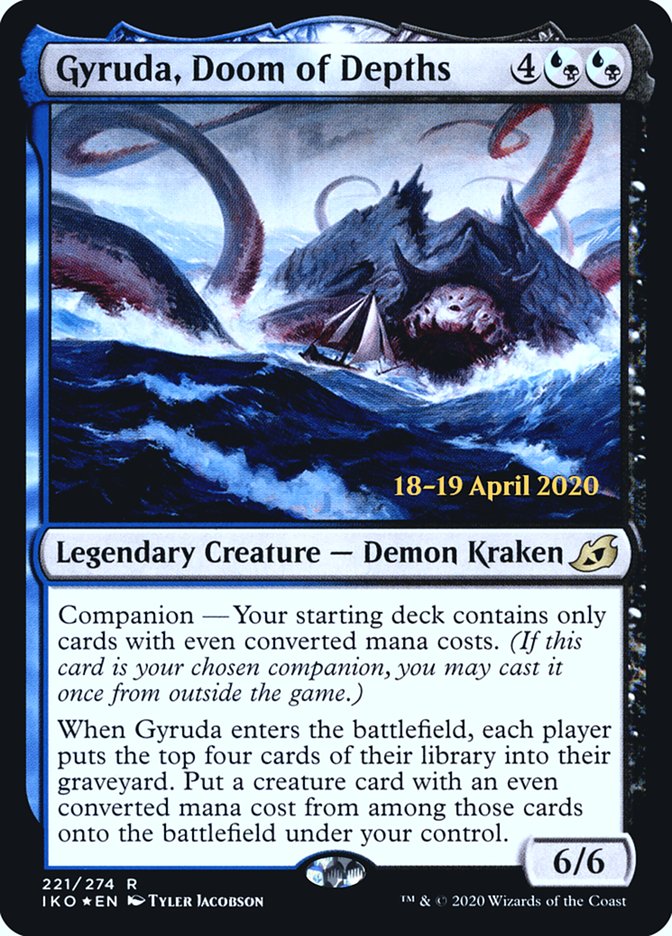 Gyruda, Doom of Depths [Ikoria: Lair of Behemoths Prerelease Promos] | Odin's Place