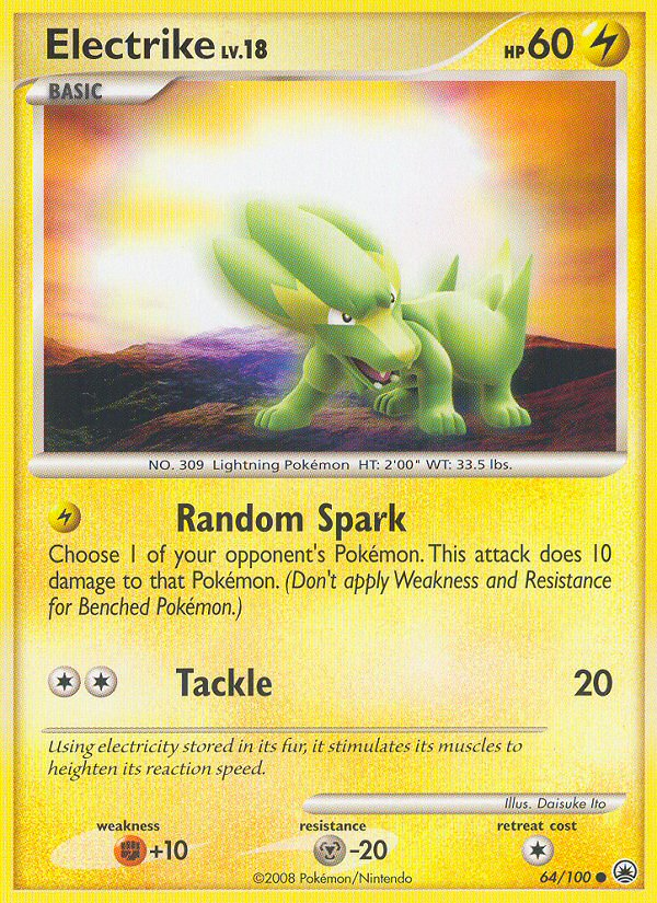 Electrike (64/100) [Diamond & Pearl: Majestic Dawn] | Odin's Place