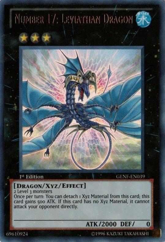 Number 17: Leviathan Dragon [GENF-EN039] Ultra Rare | Odin's Place
