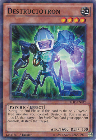 Destructotron [BP03-EN049] Shatterfoil Rare | Odin's Place