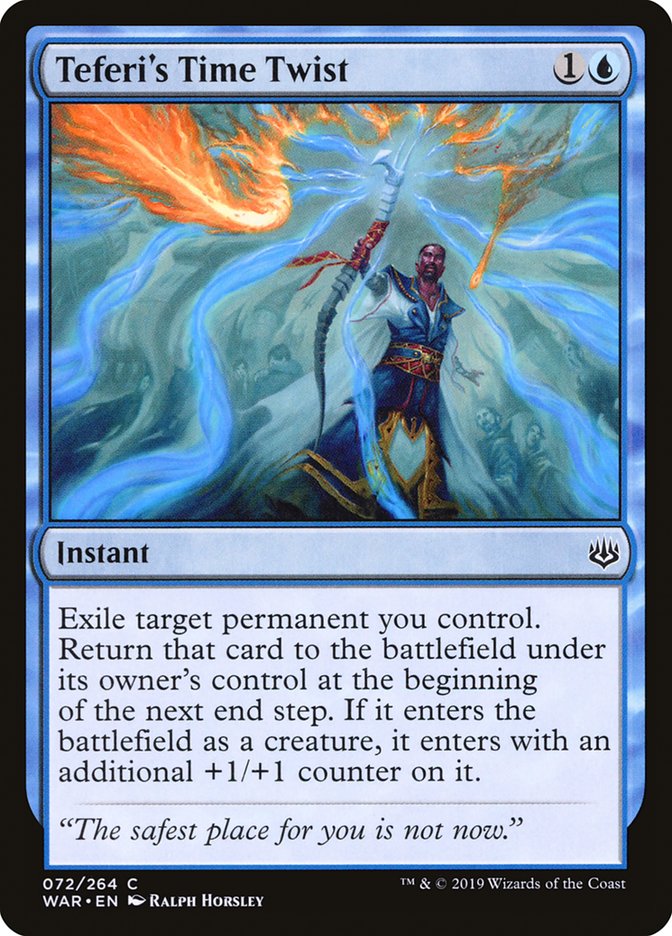 Teferi's Time Twist (72) [War of the Spark] | Odin's Place