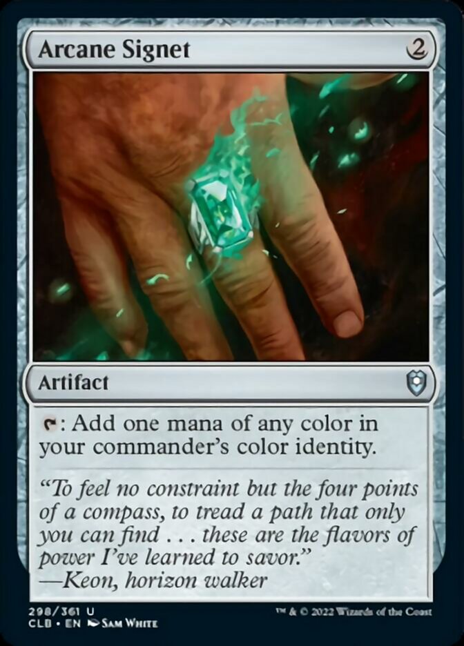 Arcane Signet [Commander Legends: Battle for Baldur's Gate] | Odin's Place