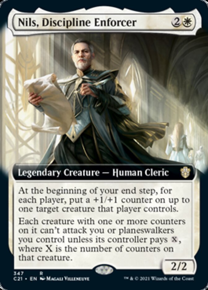 Nils, Discipline Enforcer (Extended Art) [Commander 2021] | Odin's Place