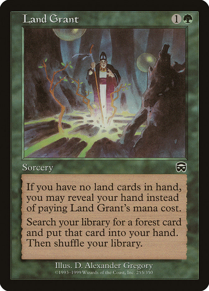 Land Grant (255) [Mercadian Masques] | Odin's Place