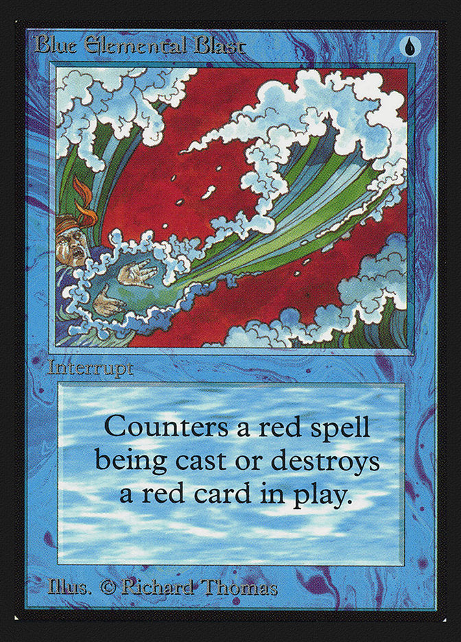 Blue Elemental Blast [International Collectors' Edition] | Odin's Place
