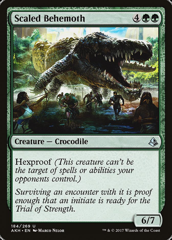 Scaled Behemoth (184) [Amonkhet] | Odin's Place
