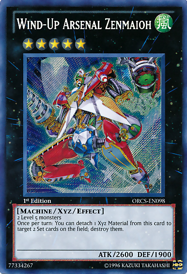Wind-Up Arsenal Zenmaioh [ORCS-EN098] Secret Rare | Odin's Place