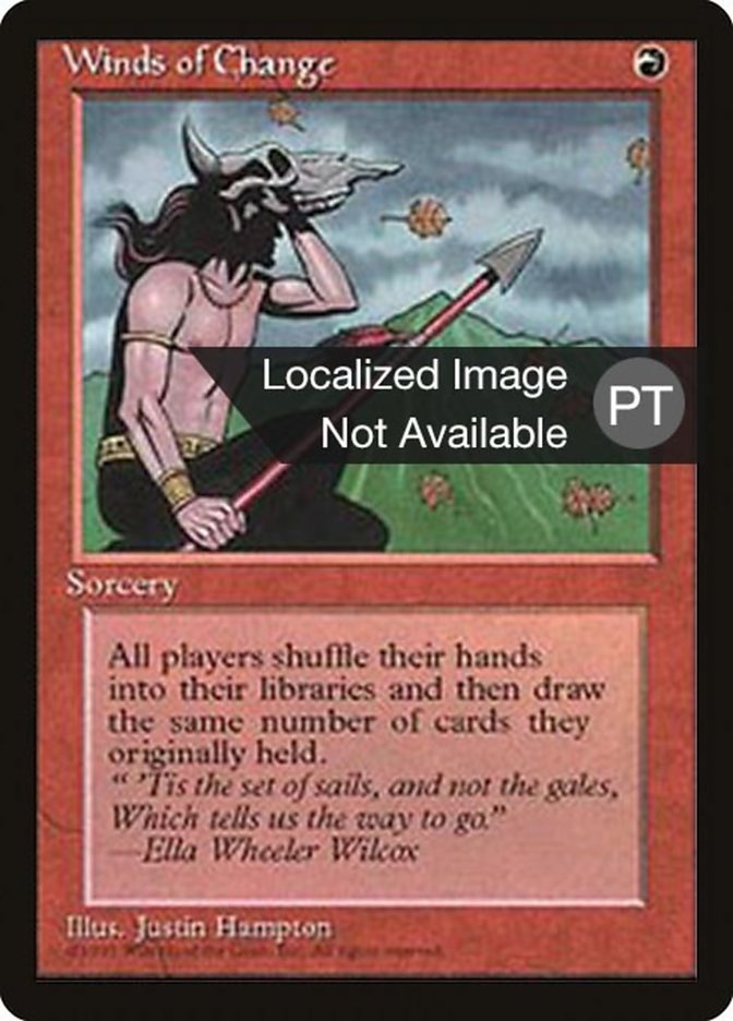 Winds of Change [Fourth Edition (Foreign Black Border)] | Odin's Place