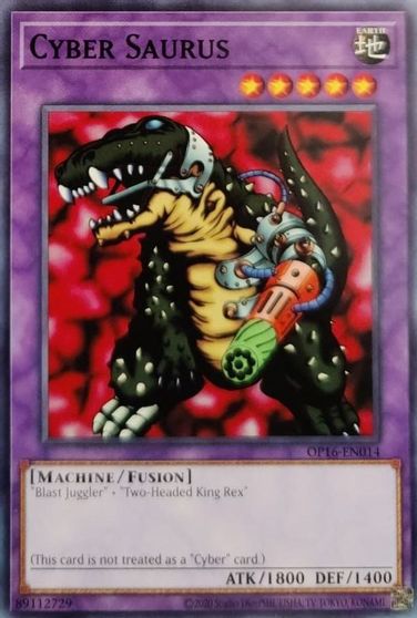 Cyber Saurus [OP16-EN014] Common | Odin's Place