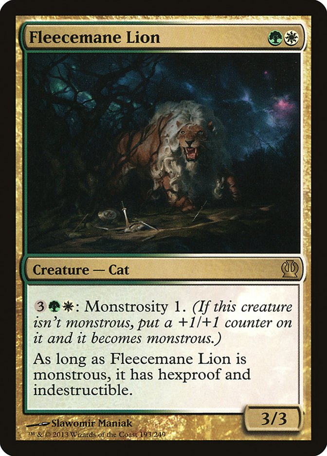 Fleecemane Lion (193) [Theros] | Odin's Place