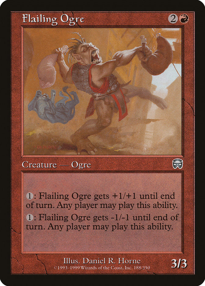 Flailing Ogre (188) [Mercadian Masques] | Odin's Place
