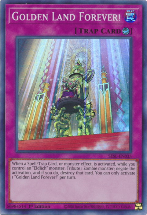 Golden Land Forever! [SESL-EN035] Super Rare | Odin's Place
