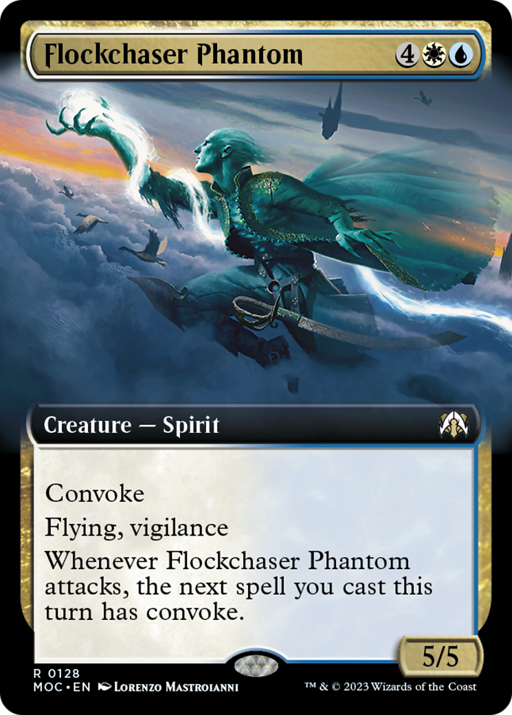 Flockchaser Phantom (Extended Art) [March of the Machine Commander] | Odin's Place