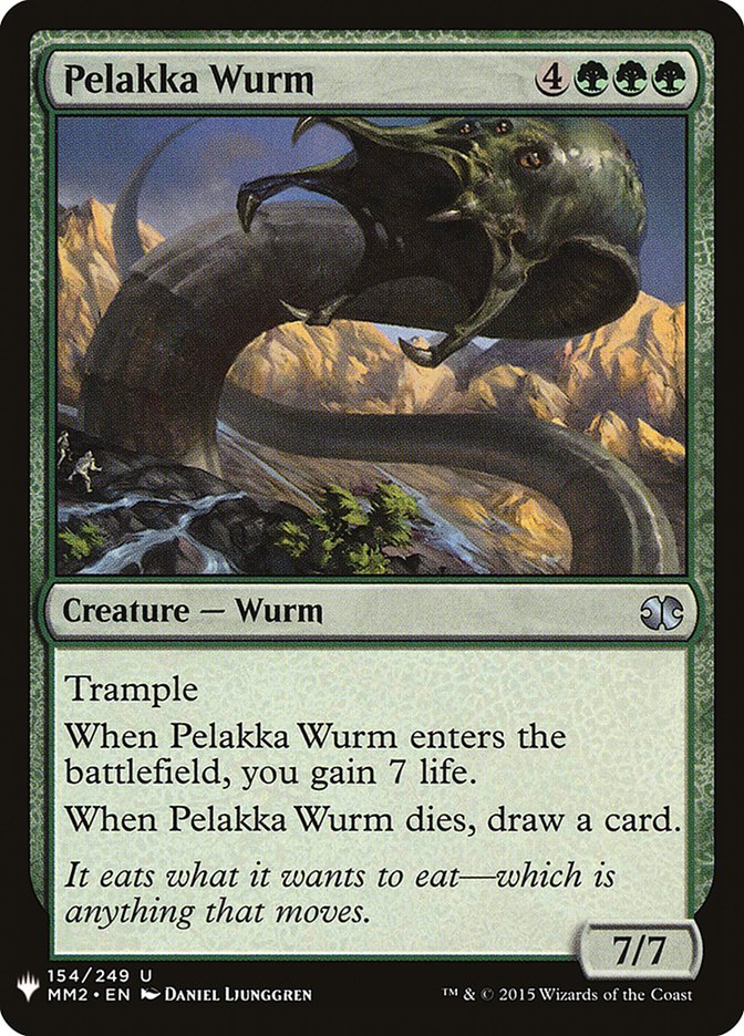 Pelakka Wurm [Mystery Booster] | Odin's Place