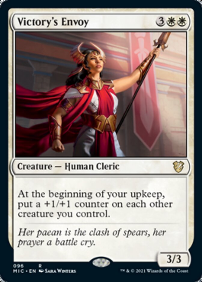 Victory's Envoy [Innistrad: Midnight Hunt Commander] | Odin's Place