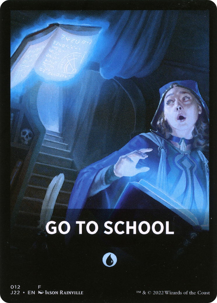 Go to School Theme Card [Jumpstart 2022 Front Cards] | Odin's Place