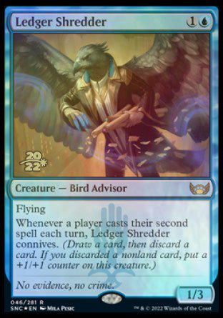 Ledger Shredder [Streets of New Capenna Prerelease Promos] | Odin's Place
