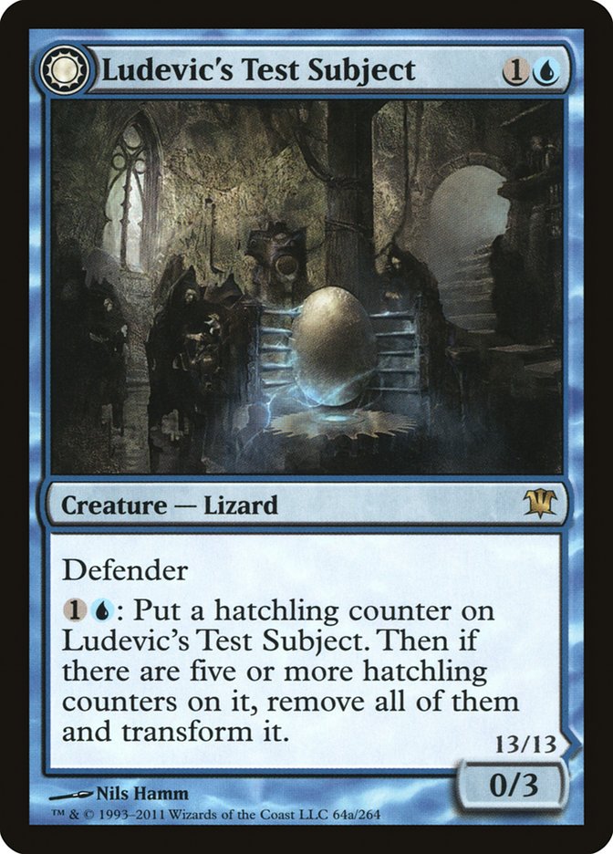 Ludevic's Test Subject // Ludevic's Abomination [Innistrad] | Odin's Place