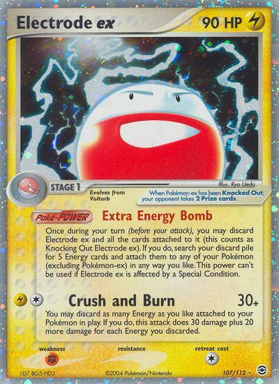 Electrode ex (107/112) [EX: FireRed & LeafGreen] | Odin's Place