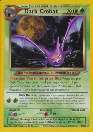 Dark Crobat (2/105) [Neo Destiny Unlimited] | Odin's Place