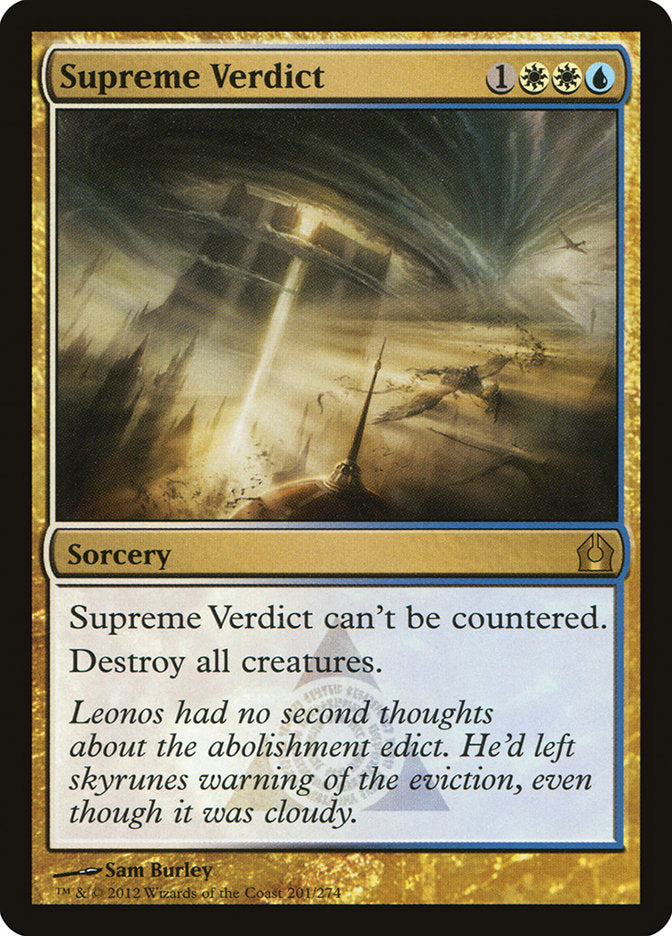 Supreme Verdict (201) [Return to Ravnica] | Odin's Place