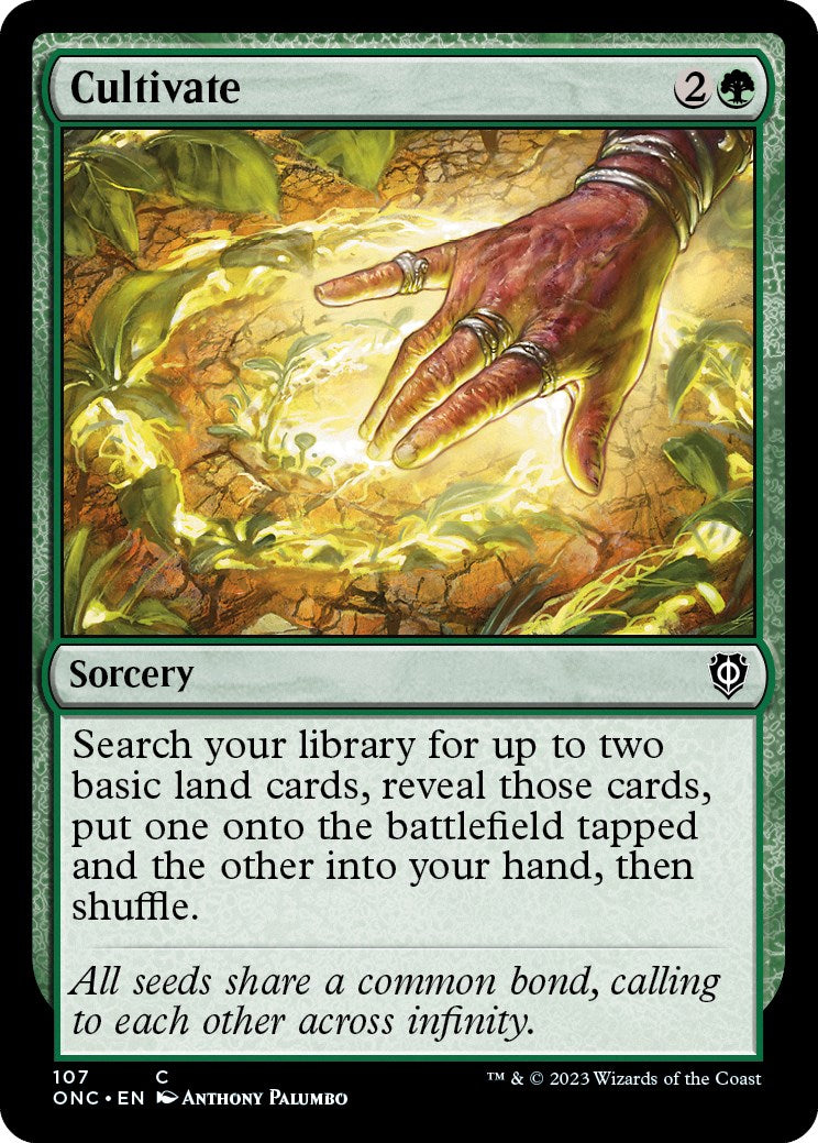 Cultivate [Phyrexia: All Will Be One Commander] | Odin's Place