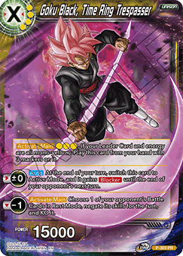 SS Rose Goku Black, Time Ring Trespasser (P-303) [Tournament Promotion Cards] | Odin's Place