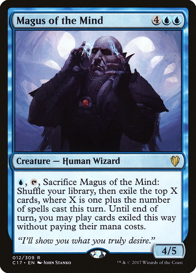 Magus of the Mind (12) [Commander 2017] | Odin's Place