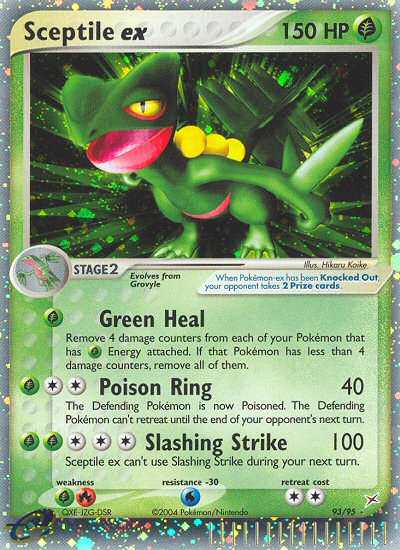 Sceptile ex (93/95) [EX: Team Magma vs Team Aqua] | Odin's Place