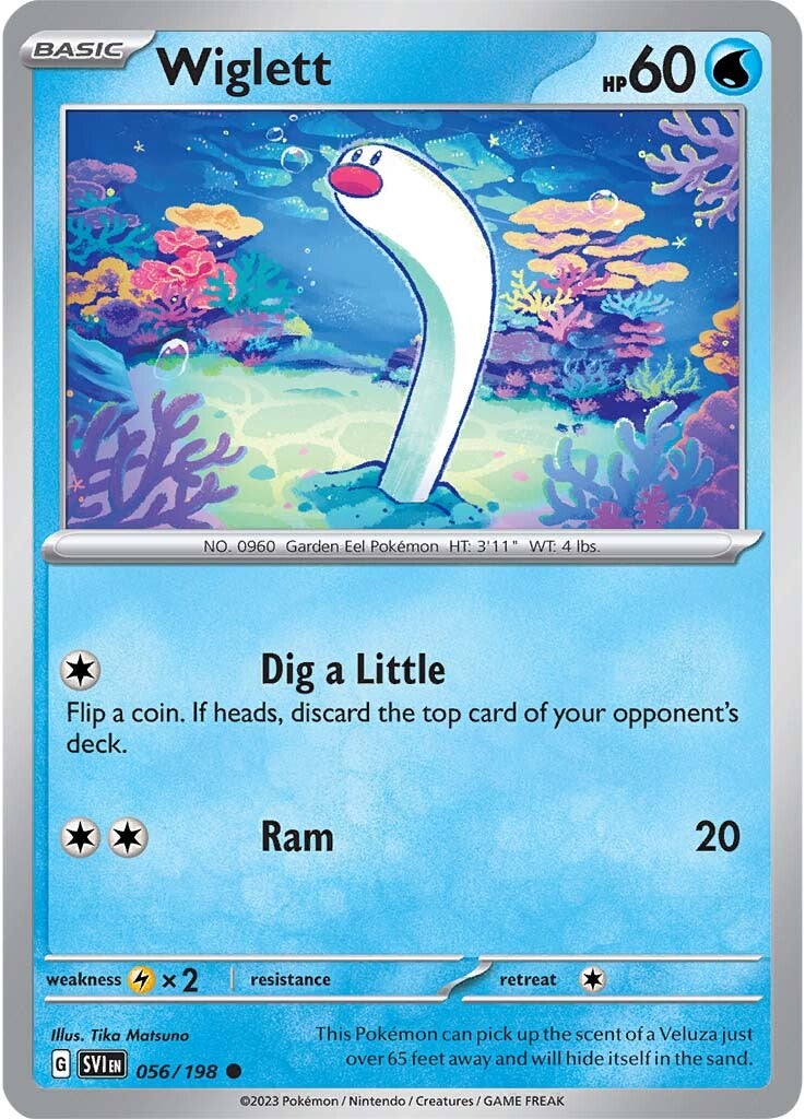 Wiglett (056/198) [Scarlet & Violet: Base Set] | Odin's Place