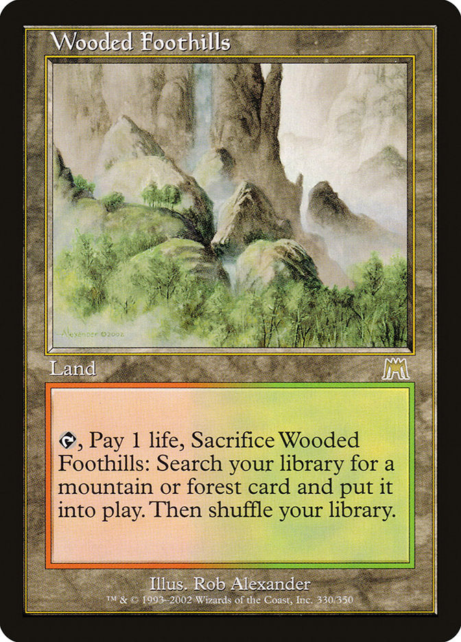 Wooded Foothills (330) [Onslaught] | Odin's Place