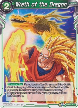 Wrath of the Dragon (DB3-075) [Giant Force] | Odin's Place
