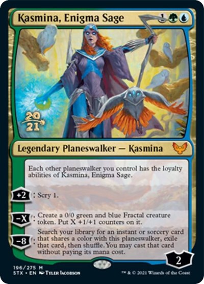 Kasmina, Enigma Sage [Strixhaven: School of Mages Prerelease Promos] | Odin's Place