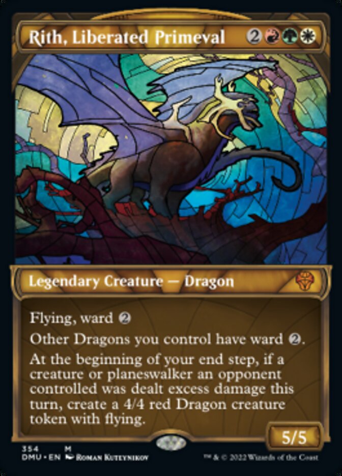 Rith, Liberated Primeval (Showcase Textured) [Dominaria United] | Odin's Place