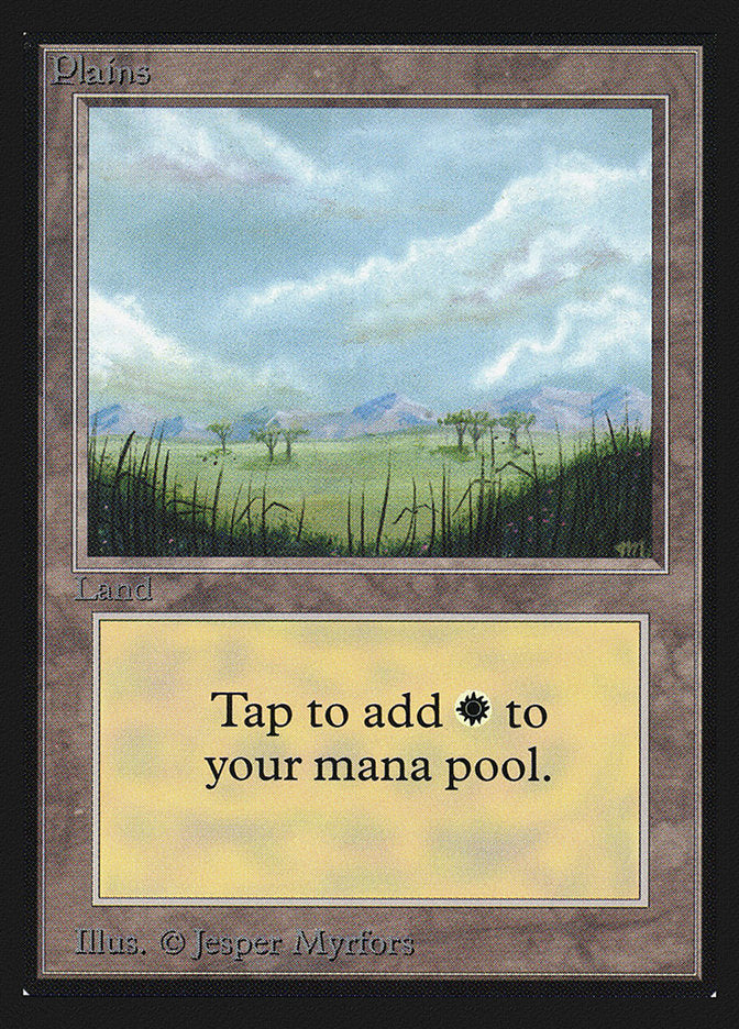 Plains (Trees on Plain / Signature on Right) [International Collectors' Edition] | Odin's Place