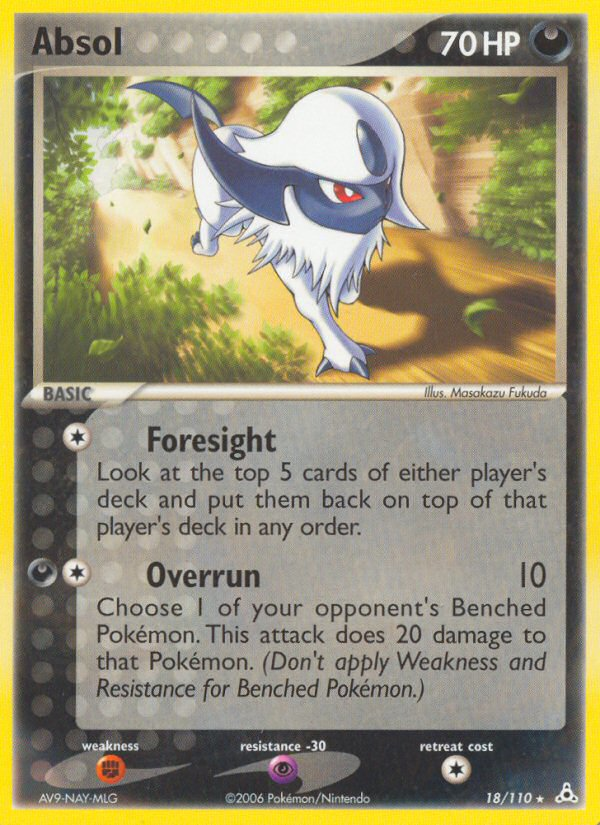 Absol (18/110) [EX: Holon Phantoms] | Odin's Place