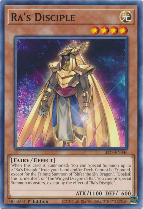Ra's Disciple [LED7-EN046] Common | Odin's Place