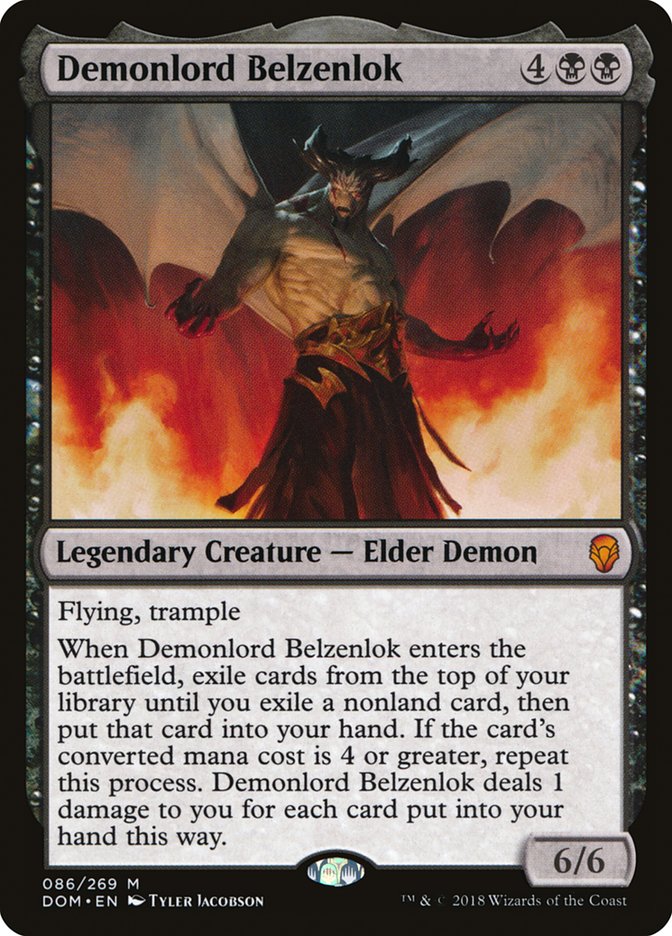 Demonlord Belzenlok (86) [Dominaria] | Odin's Place