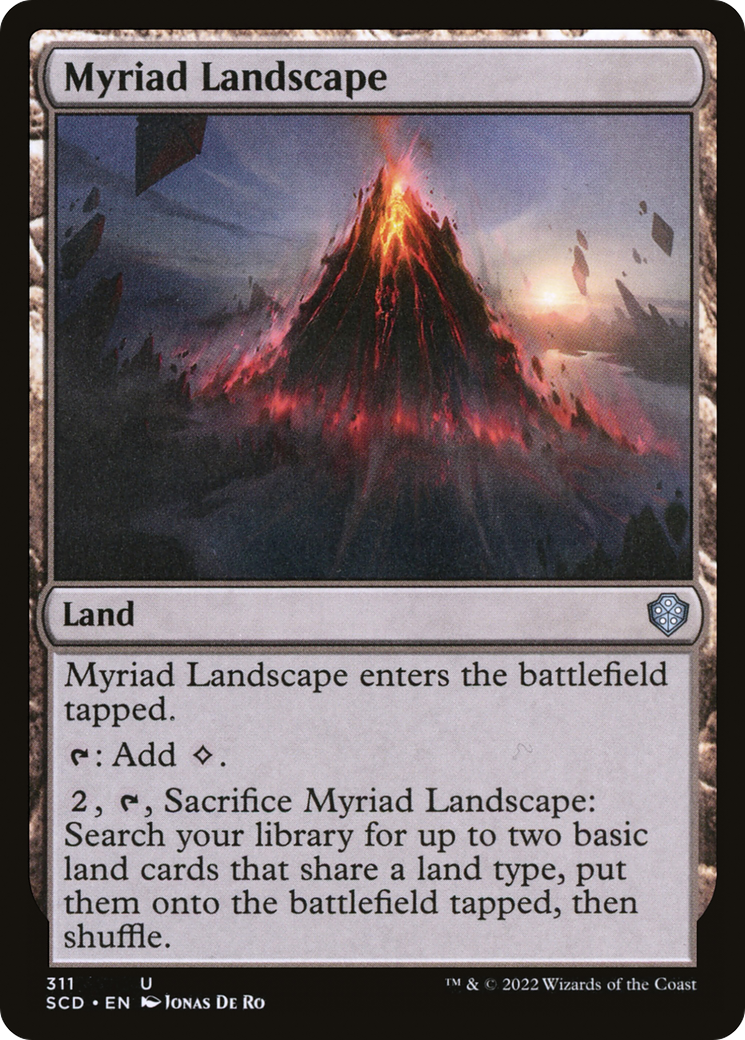 Myriad Landscape [Starter Commander Decks] | Odin's Place