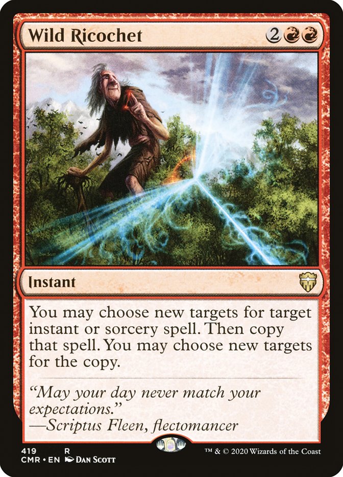Wild Ricochet [Commander Legends] | Odin's Place