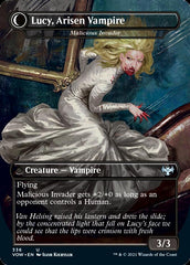 Innocent Traveler // Malicious Invader - Lucy Westenra // Lucy, Arisen Vampire [Innistrad: Crimson Vow] | Odin's Place