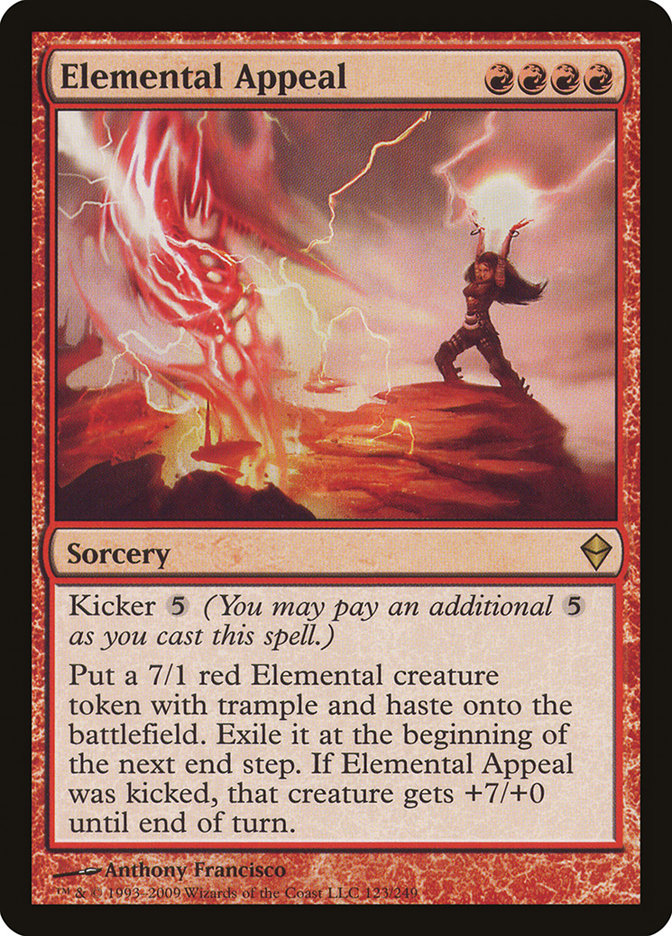 Elemental Appeal (123) [Zendikar] | Odin's Place