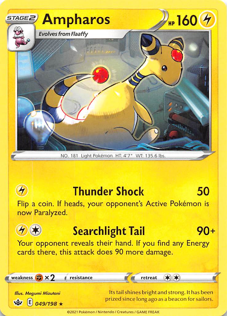 Ampharos (049/198) [Sword & Shield: Chilling Reign] | Odin's Place