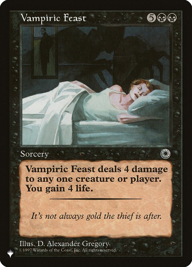 Vampiric Feast [The List] | Odin's Place