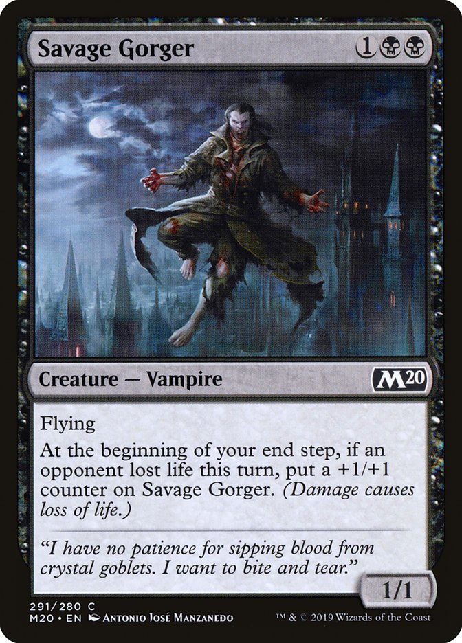 Savage Gorger [Core Set 2020] | Odin's Place