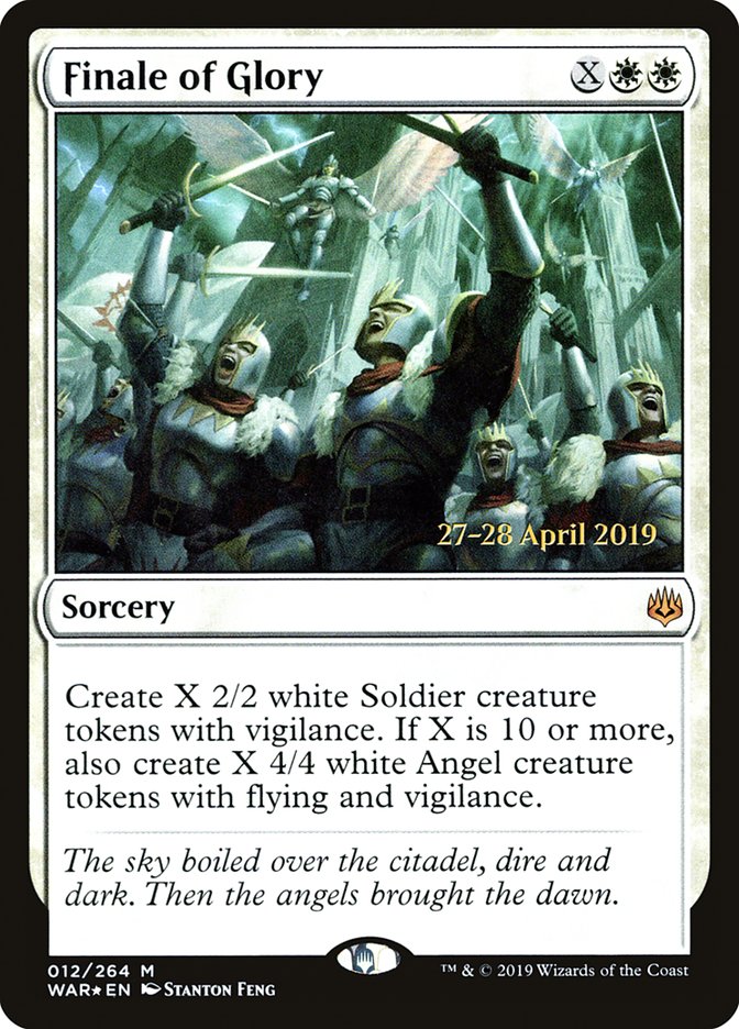 Finale of Glory (12) [War of the Spark Prerelease Promos] | Odin's Place