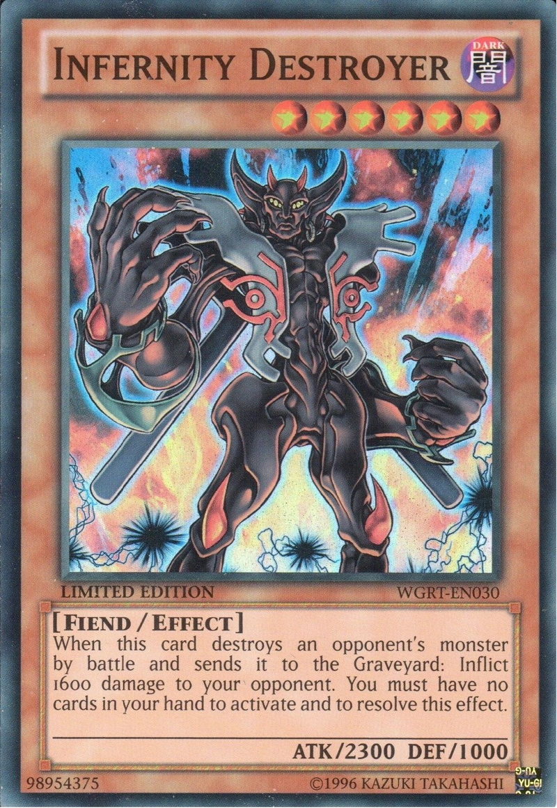 Infernity Destroyer [WGRT-EN030] Super Rare | Odin's Place