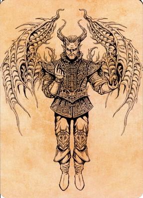 Raphael, Fiendish Savior Art Card (75) [Commander Legends: Battle for Baldur's Gate Art Series] | Odin's Place