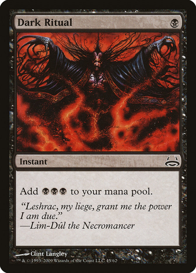 Dark Ritual (45) [Duel Decks: Divine vs. Demonic] | Odin's Place