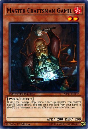 Master Craftsman Gamil [SBSC-EN037] Common | Odin's Place